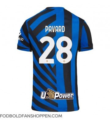 Inter Milan Benjamin Pavard #28 Hjemmebanetrøje 2024-25 Kortærmet